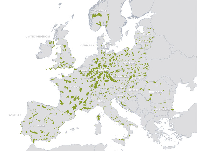 © VDN с использованием геоданных, предоставленных европейскими государствами в 2016 году (см