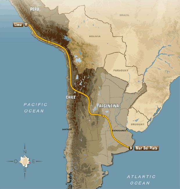 Після цього почнеться зовсім незвідана територія для більшості - дюни і гірські масиви на півдні Перу, яка прийме 4 етапи з фінішем 15 січня о 10-мільйонному мегаполісі - Лімі