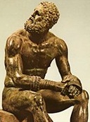 23 Олімпіада в Стародавній Греції була представлена ​​ще одним нововведенням - введення кулачного бою в програму змагань