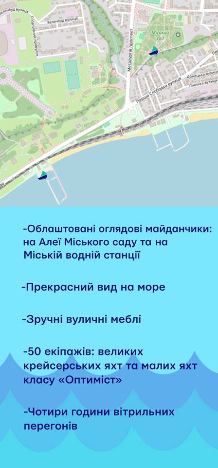 До суду доту, 21 липня, в Азовському морі пройде парад-гонка вітрильних суден Маріуполь-240