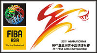 Чемпіонат Азії по баскетболу 2011 26й Чемпіонат Азії FIBA ​​по баскетболу   Дані турніру Місце проведення   Китай   дата проведення   15 вересня   -   25 вересня   Команд 16 (з 44 федерацій) Стадіонів 2 (в 1 місті)   чемпіон     Китай   (15-й титул) Статистика турніру Гравці Команда   окуляри   підбори   передачі   Чемпіонат Азії з баскетболу   2011 пройшов в   Китаї